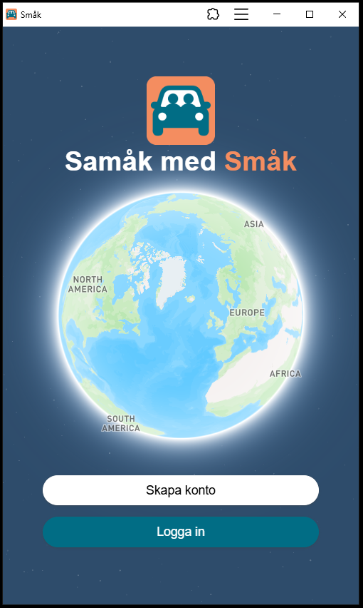 Entering Application